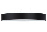 Żyrandol Sollux Ligthing Skala 100, okrągły, 100x100cm, E27 6x60W, czarny/biały
