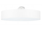Plafon Sollux Ligthing Skala 60, okrągły, 60x60cm, E27 5x60W, biały