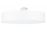 Plafon Sollux Ligthing Skala 60, okrągły, 60x60cm, E27 5x60W, biały