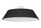 Plafon Sollux Ligthing Vega 60, okrągły, 60x60cm, E27 5x60W, czarny/biały