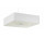 Żyrandol Sollux Ligthing Lokko 2, kwadratowy, 55x55cm, E27 5x60W, biały