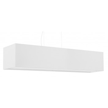 Żyrandol Sollux Ligthing Santa Bis 80, 80x25cm, E27 3x60W, biały