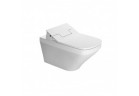 Zestaw Duravit SensoWash Slim, miska wisząca z deską myjącą, 62x37cm, bezrantowa, biały alpin