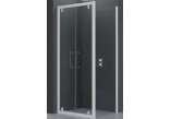 Drzwi prysznicowe Novellini Rose Rosse B 66-72 cm dwuskrzydłowe do ścianki lub wnęki- sanitbuy.pl