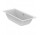Wanna prostokątna do zabudowy Ideal Standard Connect Air DUO 180x80cm - biała