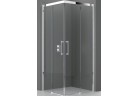 Kabina prysznicowa Novellini Rose Rosse A 80-83 cm narożna - prawa połowa Kabiny, profil chrom, szkło przeźroczyste 