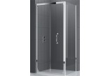 Drzwi prysznicowe Novellini Rose Rosse S 90-96 cm składane do ścianki lub wnęki- sanitbuy.pl