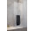 Ścianka Walk-In Radaway Modo New II 130 z wieszakiem, 128.5-129.5x200cm, chrom, szkło przejrzyste