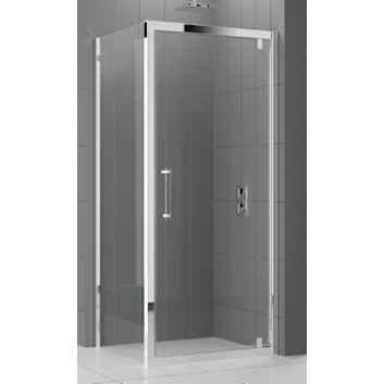 Ściankai stała Novellini Rose Rosse F 75-78 cm do drzwi prysznicowych- sanitbuy.pl