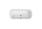 Wanna owalna Sanplast Basic WOW/BASIC 80x180+STW Do zabudowy 180x80 cm - biała