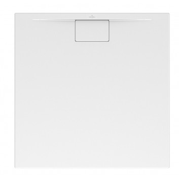 Brodzik kwadratowy Villeroy & Boch Architectura MetalRim 100x100x1,5 cm z akrylu, biały Weiss Alpin - sanitbuy.pl
