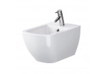 Bidet zawieszany Cersanit City Square, 51x36,5cm, z przelewem, biały