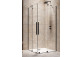 Drzwi prysznicowe lewe Radaway Arta KDD B 80, 800x2000mm, składane, profil chrom