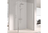 Ścianka prysznicowa Kermi Walk-in XS FREE 120cm wolno stojąca z podporami ściennymi