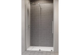 Drzwi prysznicowe do wnęki Radaway Furo DWJ 120, lewe, przesuwne, szkło przejrzyste, profil chrom