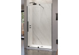 Drzwi prysznicowe do wnęki Radaway Furo DWJ 120, prawe, przesuwne, szkło przejrzyste, profil czarny