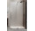 Drzwi przesuwne walk-in Radaway Furo Black, prawe, ze ścianką, 80x200cm, szkło przejrzyste, profil czarny