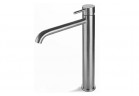 Bateria umywalkowa Vema Tiber Steel, stojąca, wysokość 321mm, wylewka 190mm, korek klik-klak, stal nierdzewna inox
