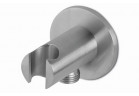 Uchwyt prysznicowy Vema Tiber Steel, okrągły, stal nierdzewna inox