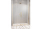 Drzwi przesuwne do wnęki Radaway Furo Gold DWJ, prawe, ze ścianką, 160x200cm, szkło przejrzyste, profil złoty