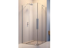 Drzwi prysznicowe lewe Radaway Furo KDD 100, przesuwne,  1000x2000mm, szkło przejrzyste, profil chrom