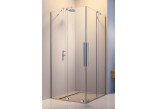 Drzwi prysznicowe lewe Radaway Furo KDD 100, przesuwne,  1000x2000mm, szkło przejrzyste, profil chrom