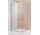 Drzwi prysznicowe lewe Radaway Furo Gold KDD 120, przesuwne,  1200x2000mm, szkło przejrzyste, profil złoty