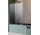 Parawan nawannowy Radaway Furo PND II 100, lewy, szkło przejrzyste, 100x150cm, przesuwny, profil chrom