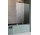 Parawan nawannowy Radaway Furo PND II 150, prawy, szkło przejrzyste, 150x150cm, przesuwny, profil chrom