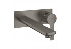 Bateria umywalkowa Grohe Lineare, podtynkowa, rozmiar L, wylewka 207mm, brushed hard graphite