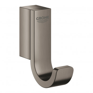 Wieszak Grohe Selection, ścienny, brushed hard graphite