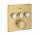 Bateria termostatyczna Grohe Grohtherm SmartControl, 3-odbiorniki wody, brushed cool sunrise