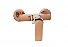 Bateria natryskowa Valvex Aurora Rose Gold, natynkowa, jednouchwytowa, rose gold