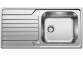 Zlewozmywak odwracalny Blanco Dinas 45 S 860x500mm z korkiem automatycznym, stalowy