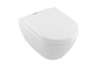 Zestaw Villeroy & Boch Subway 2.0 miska WC wisząca+deska sedesowa wolnoopadająca, Weiss Alpin