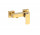 Bateria natryskowa Valvex Loft Gold, natynkowa, jednouchwytowa, złoty