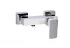 Bateria natryskowa Valvex Loft White, natynkowa, jednouchwytowa, biały/chrom