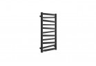 Grzejnik łazienkowy Excellent Italic 95 945x500 - czarny mat