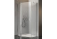 Kabina prysznicowa asymetryczna Radaway Essenza New PTJ 80x90, szkło przejrzyste, 800x900 mm, drzwi lewe, profil chrom