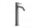 Bateria umywalkowa Gessi Cesello, stojąca, wysokość 305mm, krótka wylewka, bez korka, stal szczotkowana
