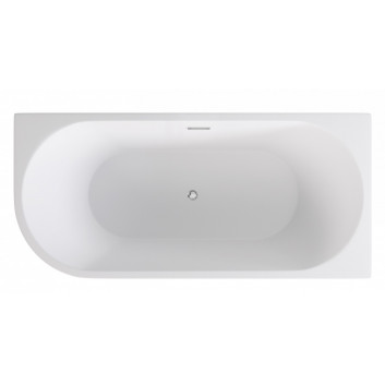 Wanna wolnostojąca Besco Zoya, prawa, 150x75cm, akrylowa, biała
