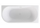 Wanna wolnostojąca Besco Zoya, prawa, 150x75cm, akrylowa, biała