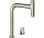 Bateria kuchenna Hansgrohe Metris Select M71, 2-otworowa, stojąca, wysokość 320mm, wyciągana wylewka, stal szlachetna 