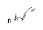Bateria wannowa trzyotworowa Tres Clasic - chrom 