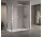 Drzwi prysznicowe prawe Novellini Opera 2P 147-151x200cm szkło przeźroczyste, profil czarny
