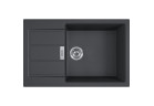 Zlewozmywak Franke Sirius 2.0 SD2 611-78 XL Tectonite, wbudowywany, 78x50cm, kolor Onyx