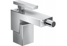 Bateria bidetowa Axor Edge, stojąca, wysokość 136mm, szlif diamentowy, zestaw odpływowy, chrom