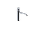 Bateria umywalkowa stojąca niska, z korkiem click-clack, Eurorama Eletta Chester - black brushed nickel
