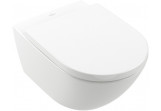 Miska wisząca WC Villeroy&Boch Subway 3.0, 56x37cm, bez kołnierza, TwistFlush, Weiss Alpin, z powłoką CeramicPlus