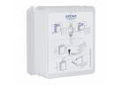 Puszka rewizyjna Grohe Rapid SLX, do montażu dużych przycisków, 156 x 197 mm